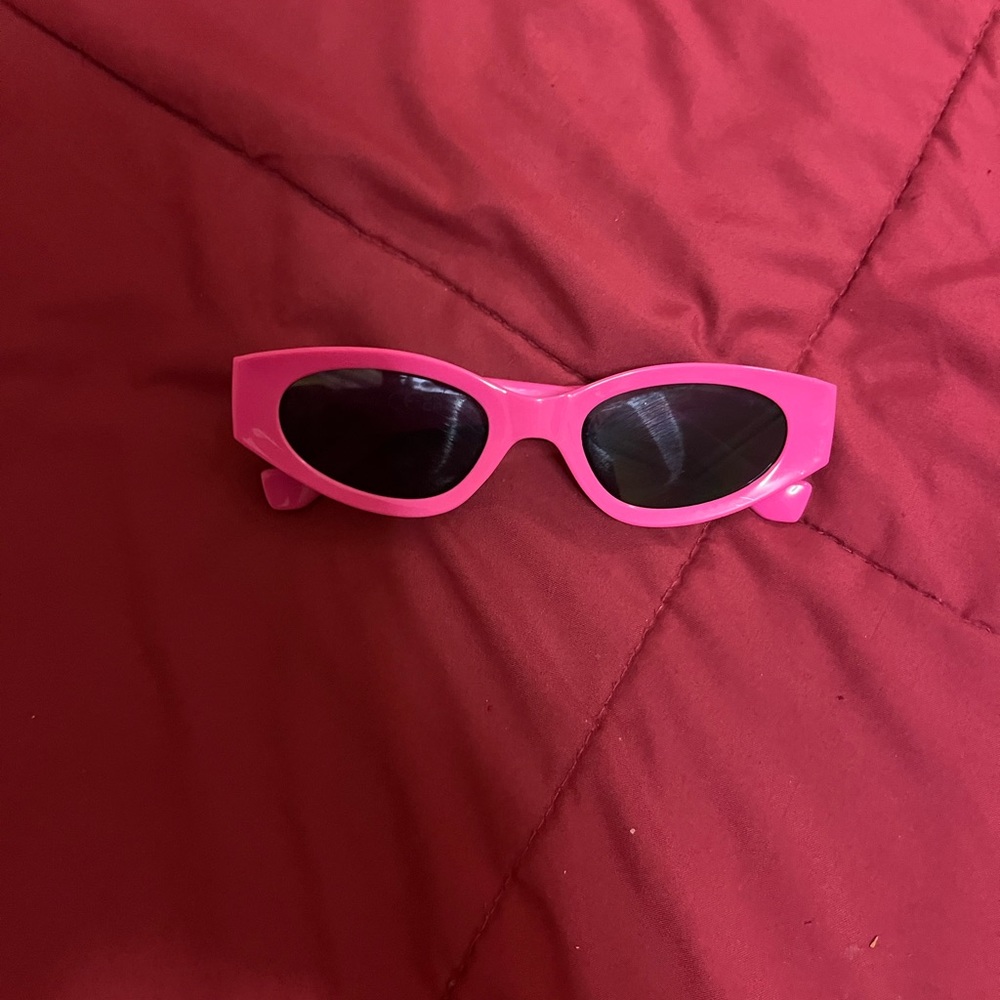 Pink sunglasses
